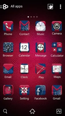 Cobweb GOLauncher EX Theme android App screenshot 1